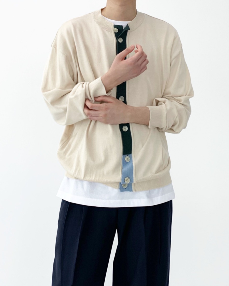 new color point cardigan (3color)
