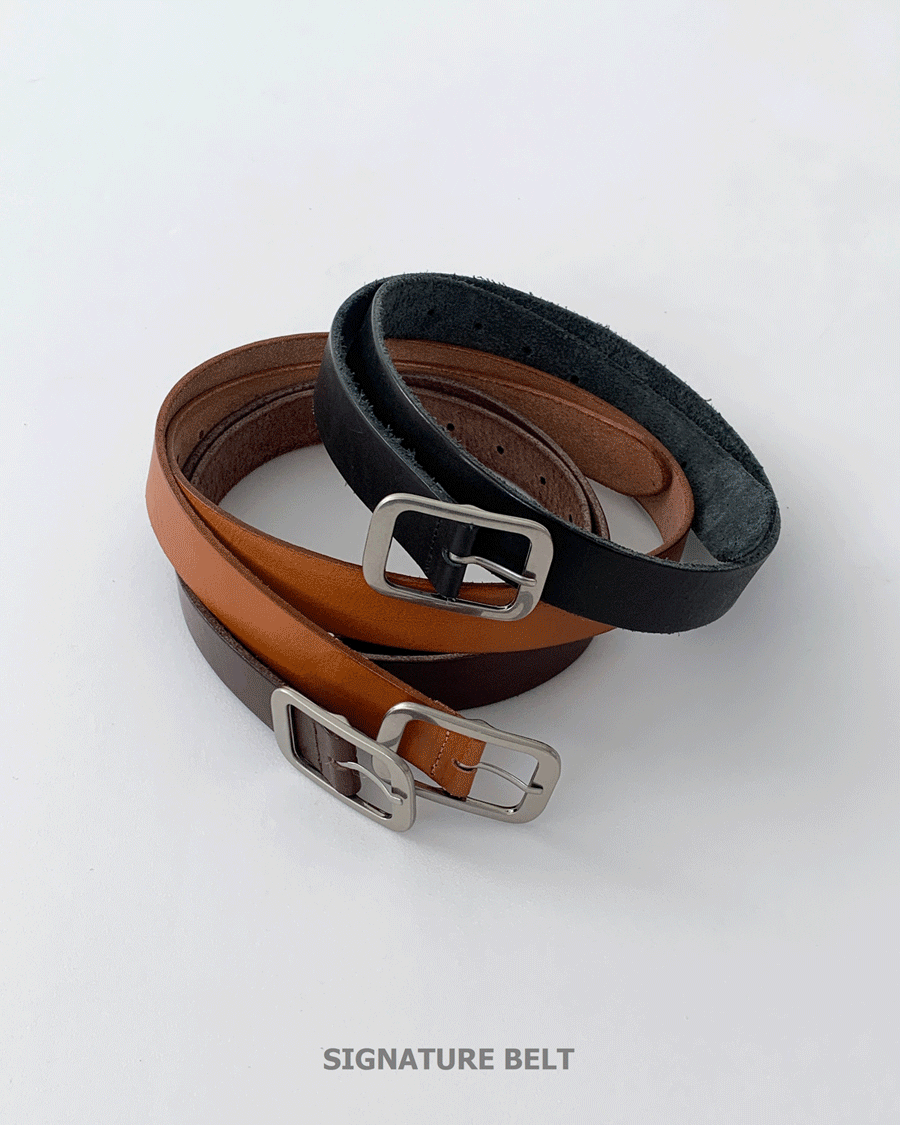 signature belt (3color)